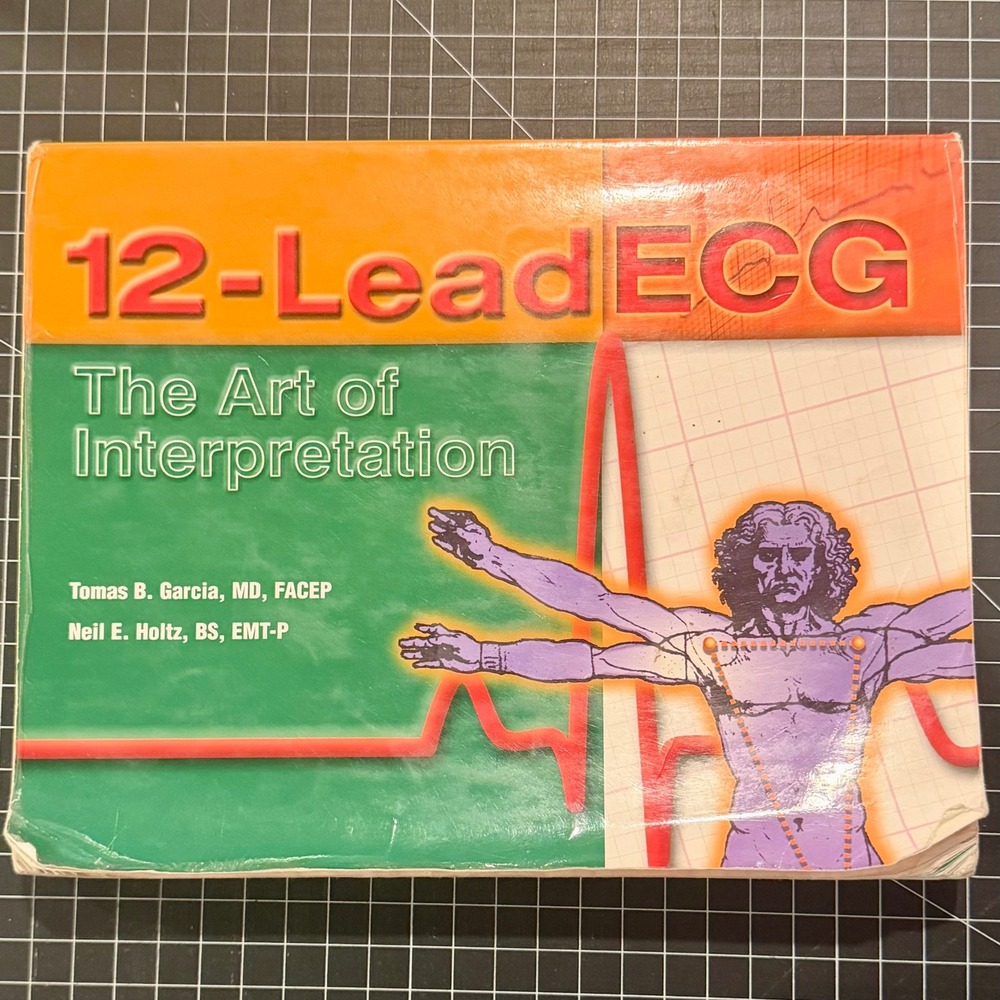 Jones & Bartlett 12-Lead ECG Art of Interpretation Textbook Garcia Holtz Fair